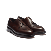 Half-Hunt Derby [Men Brown soft calfskin with patina]