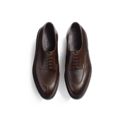 Half-Hunt Derby [Men Brown soft calfskin with patina]