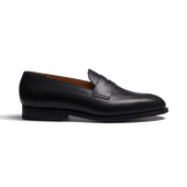 Menton Loafer with straps [Black Boxcalf]