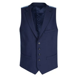 Mix & Match 3-Piece Tailored Fit Suit Waistcoat in Navy |