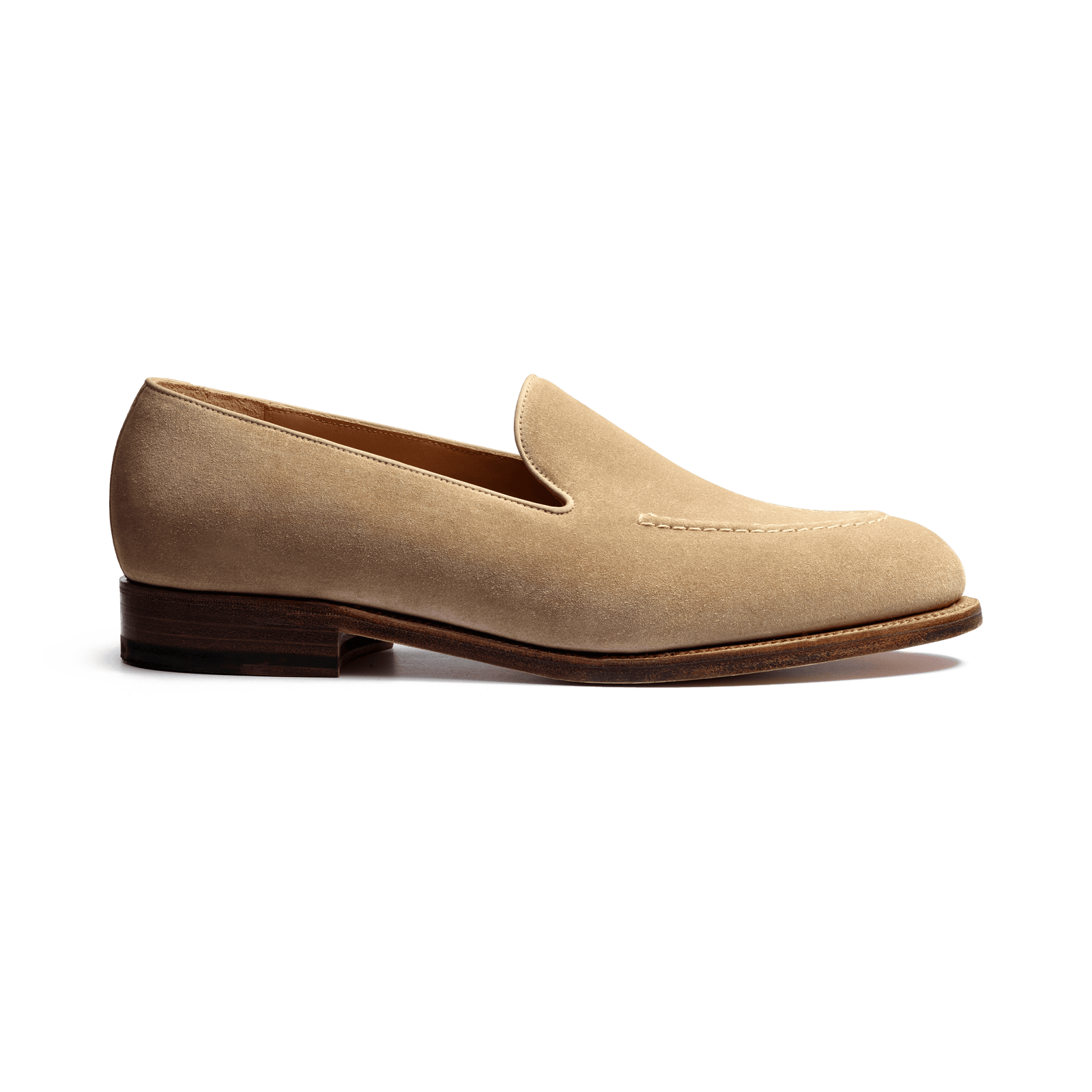 Menton Loafer[Men Beige suede calfskin]