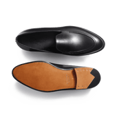 Menton Loafer[Men Black soft calfskin with shaded effect]