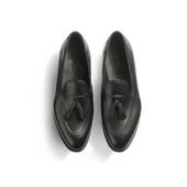 Menton Tassel loafer [Men Black calfskin]