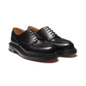 Triple Sole Golf Derby[Men Black boxcalf]