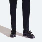 Golf Derby[Men Black boxcalf]