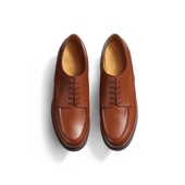 Golf Derby [Men Tan caviar grain calfskin]
