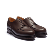 Golf Derby[Men Dark brown soft calfskin]