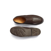 Golf Derby [Men coffee caviar grain calfskin]
