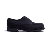 Golf Derby[Men Essential blue suede calfskin]