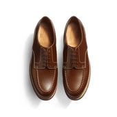 Golf Derby [Men Tan boxcalf with constrated stiching]