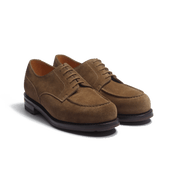 Golf Derby [Men Taupe suede calfskin]