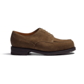 Golf Derby [Men Taupe suede calfskin]