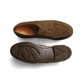Golf Derby [Men Taupe suede calfskin]