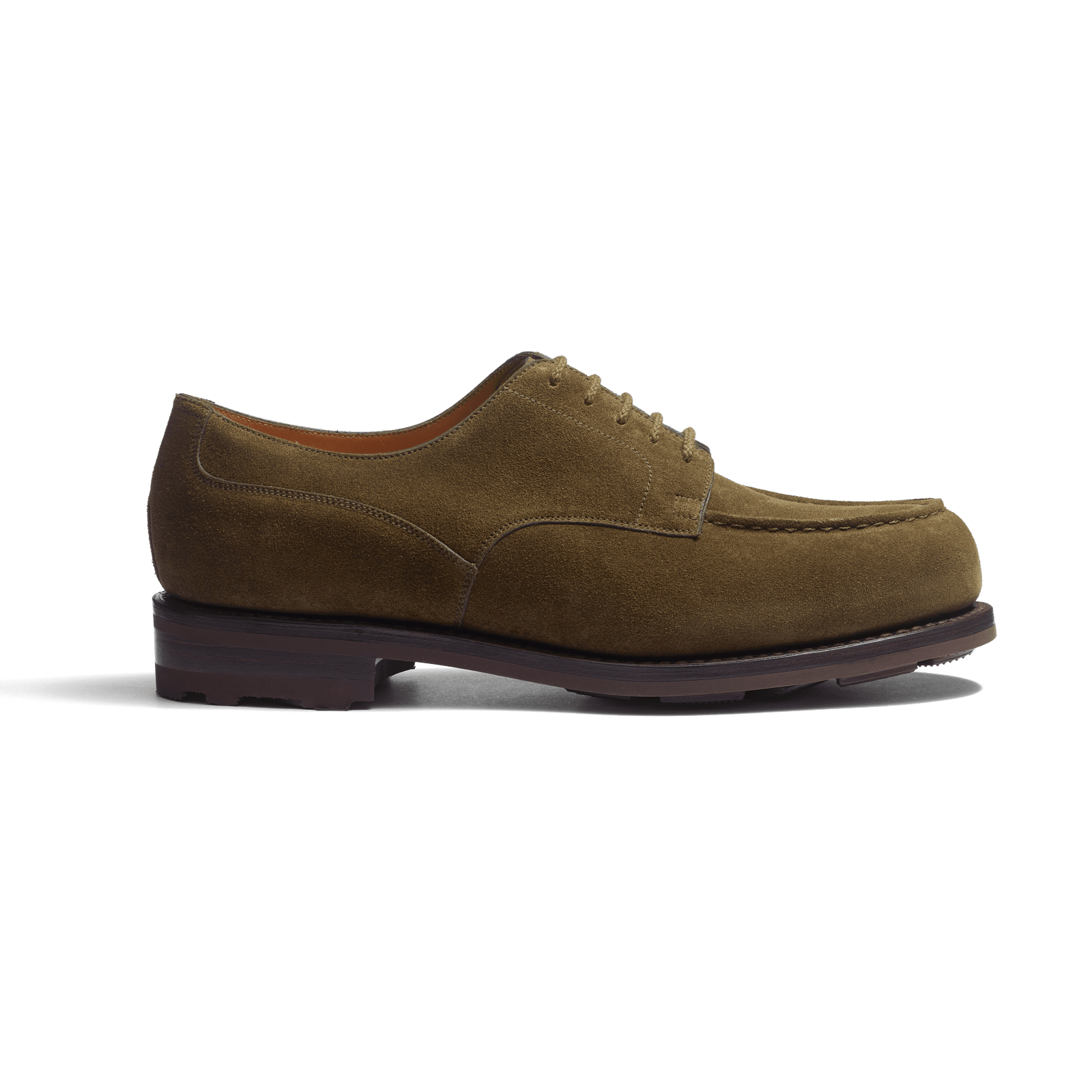 Golf Derby [Men Kaki suede calfskin]