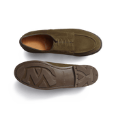 Golf Derby [Men Kaki suede calfskin]