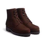 Worker Boots [men Dark Brown Nubuck]