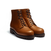 Worker boot [Men Tan caviar grain calfskin]