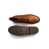 Worker boot [Men Tan caviar grain calfskin]