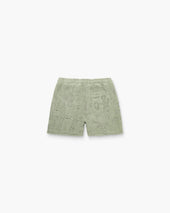 Galbanum Crochet Shorts