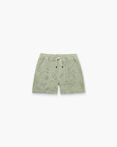 Galbanum Crochet Shorts