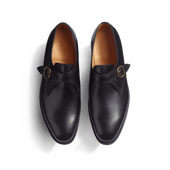 Simple buckle derby [Black boxcalf]