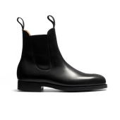 Rubber Sole Chelsea Boot[Men Black boxcalf]