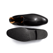 Rubber Sole Chelsea Boot[Men Black boxcalf]