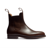 Rubber Sole Chelsea Boot[Men Dark Brown Boxcalf]