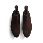 Chelsea Boot[Men Dark brown Suede calf leather]