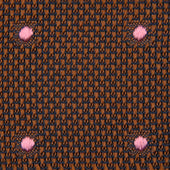 Dotted Grenadine / Garza Fina Bespoke Tie - Brown / Pink