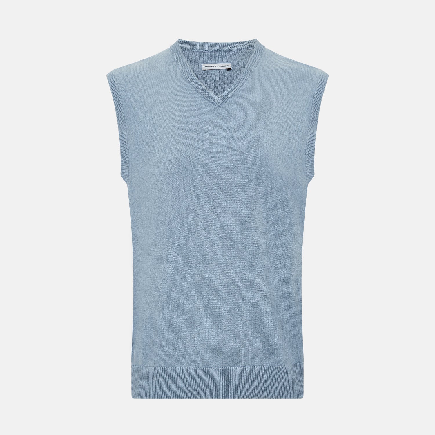Frost Cashmere V Neck Vest