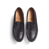 Rubber Sole 180 Loafer [men black boxcalf]