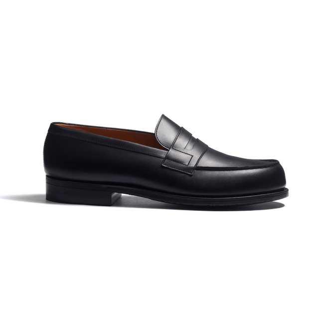 Rubber Sole 180 Loafer [men black boxcalf]