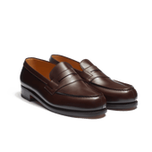 180 Loafer[Men Dark brown boxcalf]