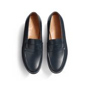 180 Loafer[Men Blue boxcalf]