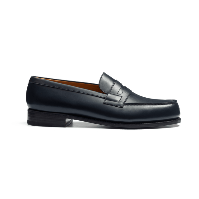 180 Loafer[Men Blue boxcalf]