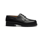 Deck Derby[Men Black soft calfskin]