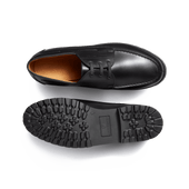 Deck Derby[Men Black soft calfskin]