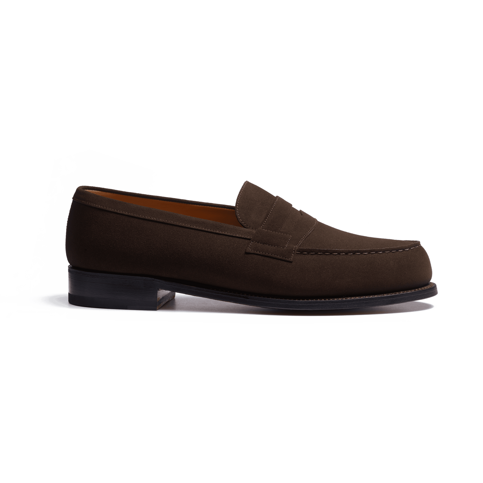180 Loafer[Men Brown suede calfskin]