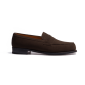 180 Loafer[Men Brown suede calfskin]