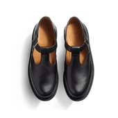 Sandale Salomé [Men black soft calfskin]