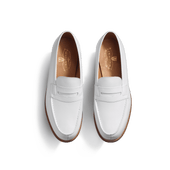 180 Loafer[Men White soft calfskin]