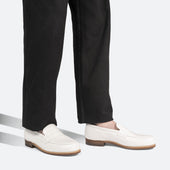 180 Loafer[Men White soft calfskin]