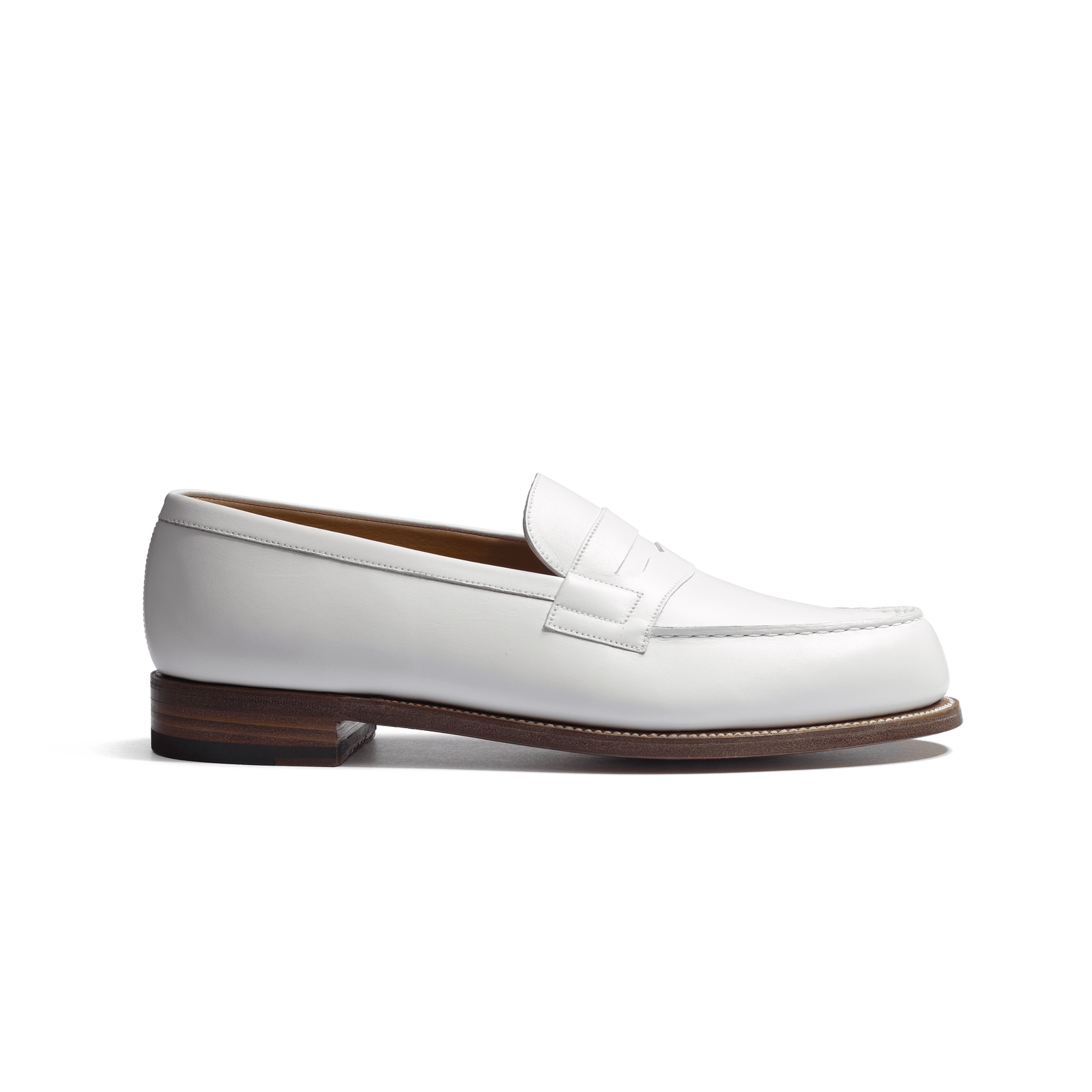 180 Loafer[Men White soft calfskin]