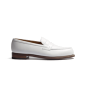 180 Loafer[Men White soft calfskin]