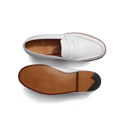 180 Loafer[Men White soft calfskin]