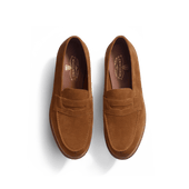 180 Loafer[Men Beachnut suede calfskin]