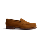 180 Loafer[Men Beachnut suede calfskin]