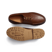 Deck Derby[Men Chestnut brown soft calfskin]
