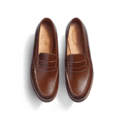 180 Loafer [Men Tan boxcalf with contrasted stiching]